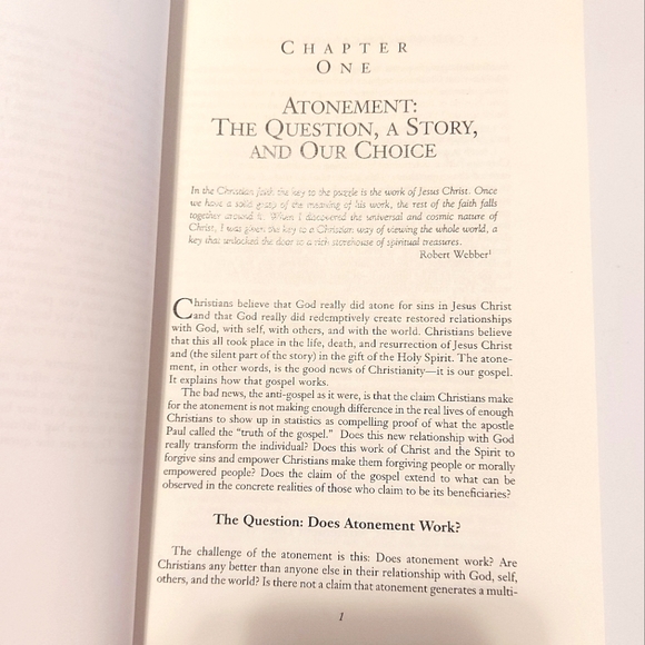 5 for $25- A Community Called Atonement by Scot McKnight (Theology) - Picture 7 of 13